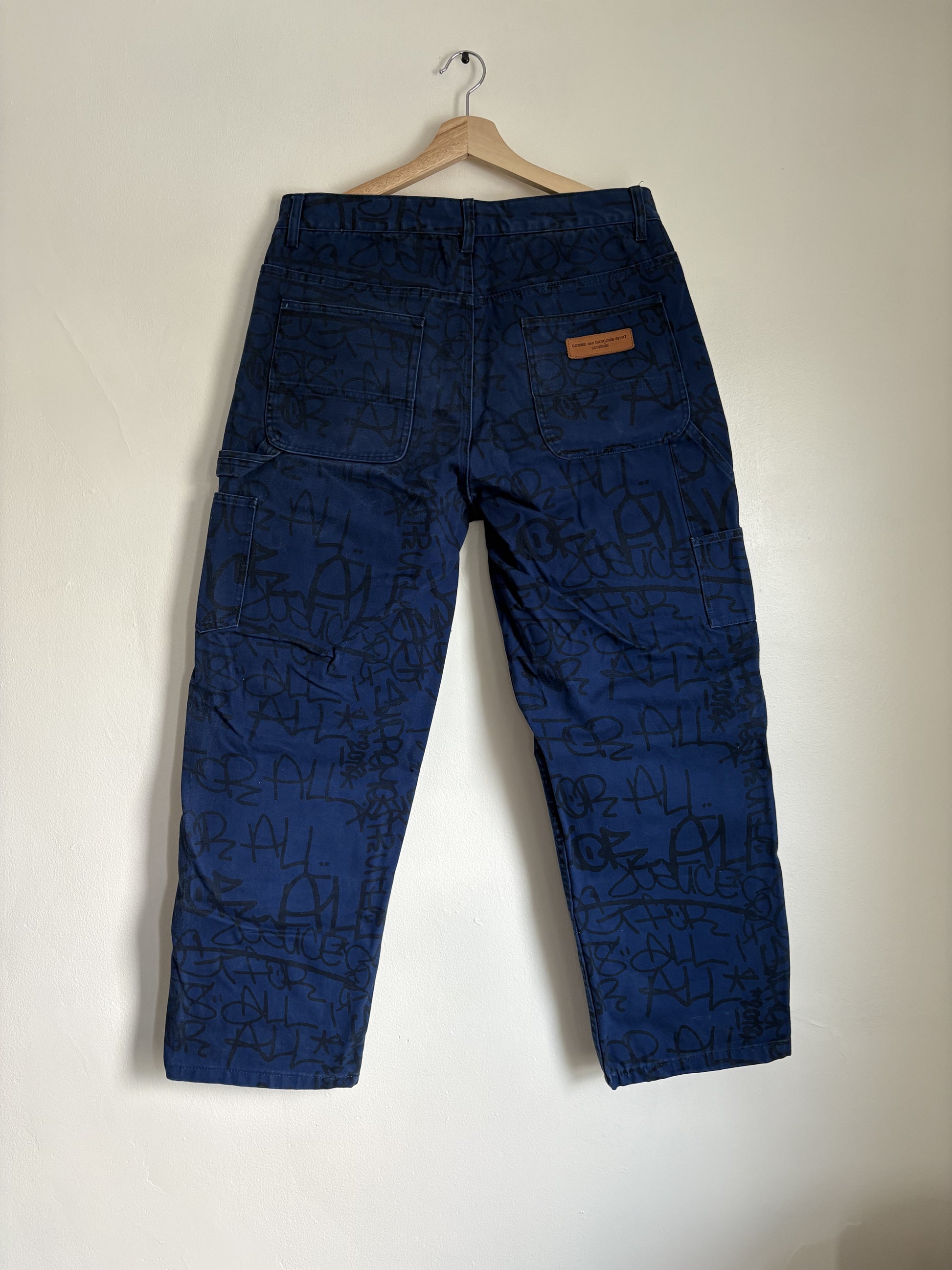 Supreme Comme Des Garcons SHIRT Canvas Painter Pant (2018 Supreme Comme Des Garcons SHIRT Canvas Painter Pant (2018