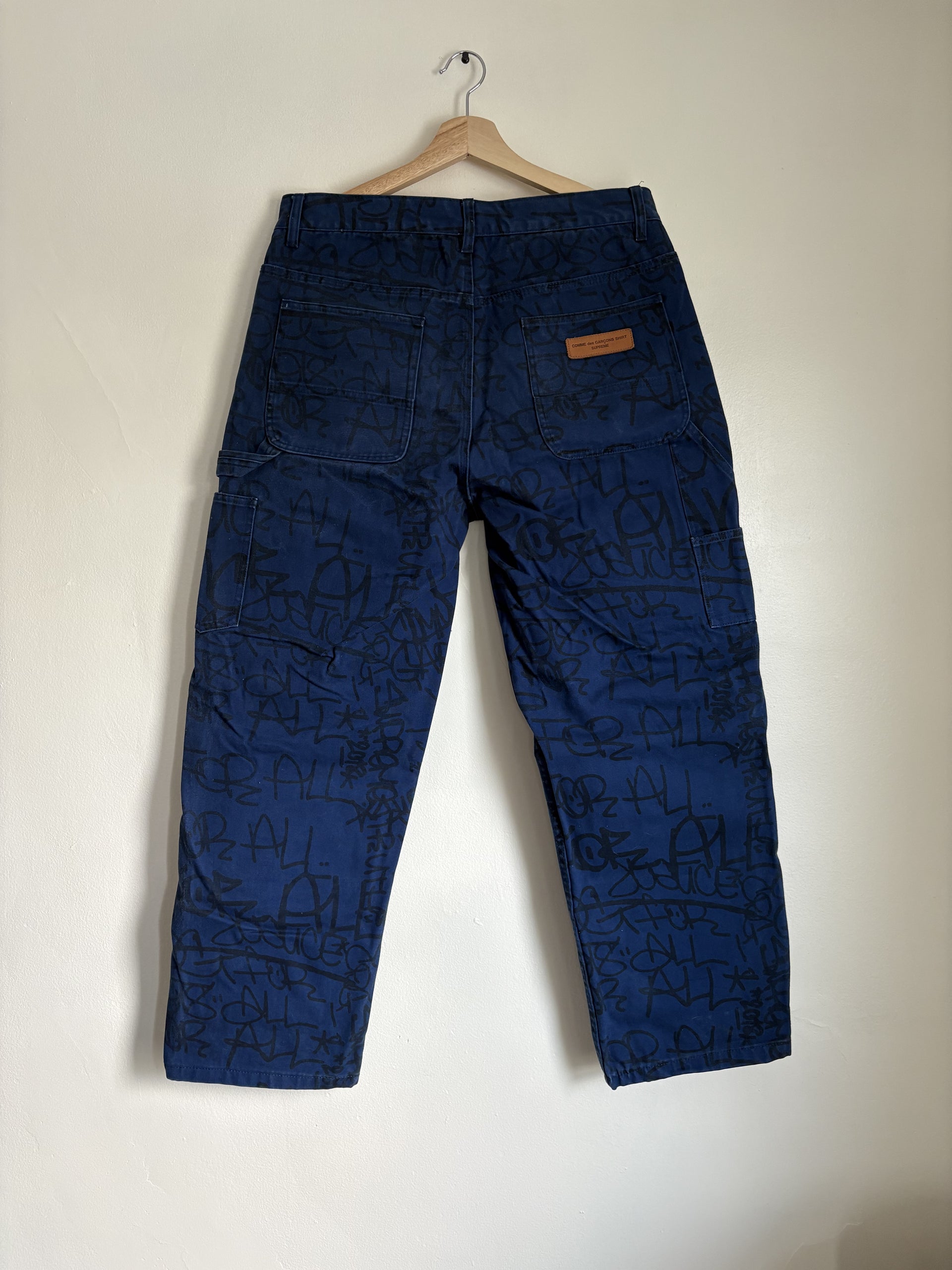 Supreme Comme Des Garcons SHIRT Canvas Painter Pant (2018
